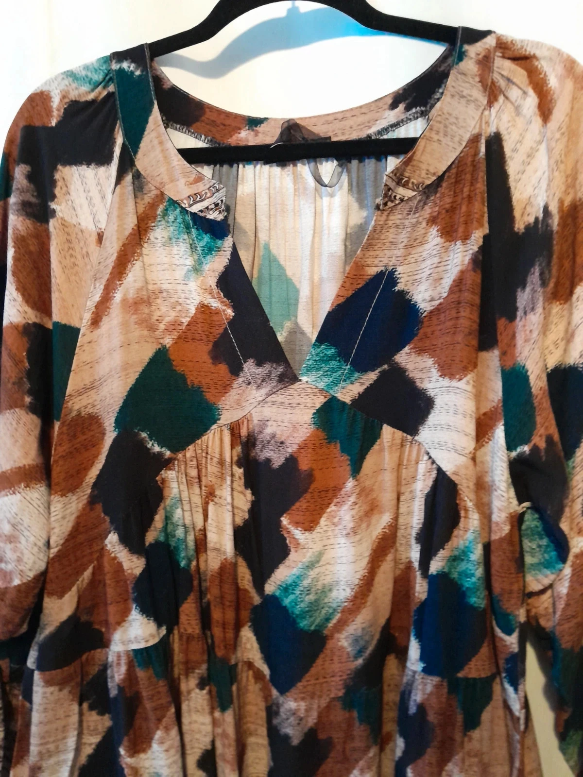 Korte jurk, boho-chic geïnspireerd, Merk Betty & Co. One Size – photo 3
